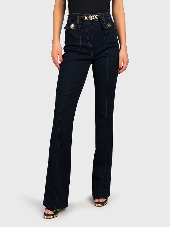 Jeans with metal detail - 1