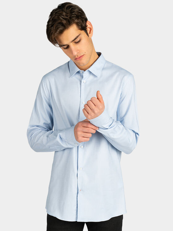 Blue Oxford shirt - 1