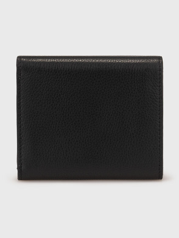 Black leather wallet - 2