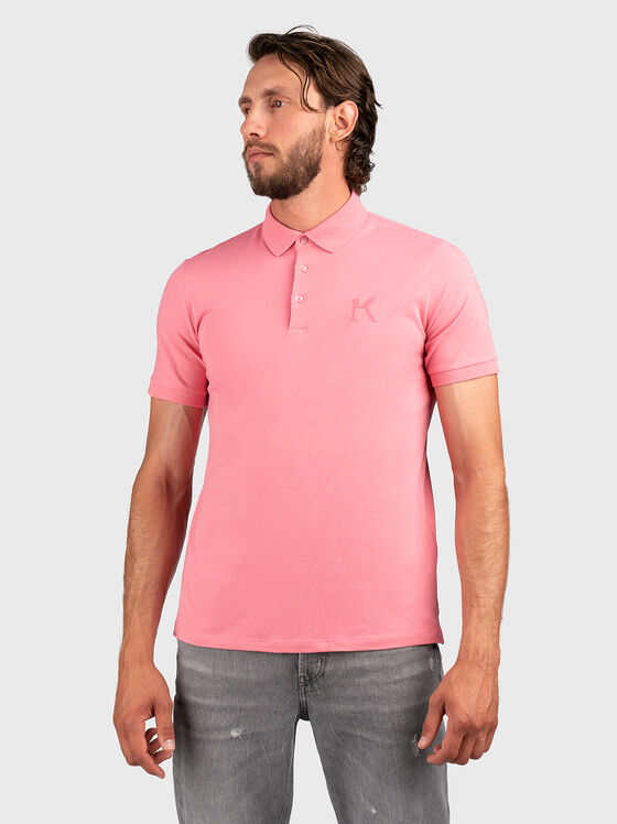 Tricou polo cu logo brodat - 1