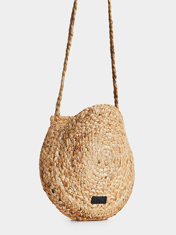 Round crossbody bag with seashells - 3