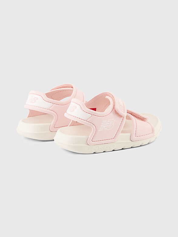 SPSD light pink sandals with logo accents - 4