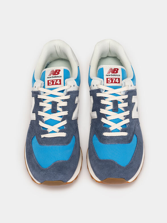 574 blue sneakers - 6