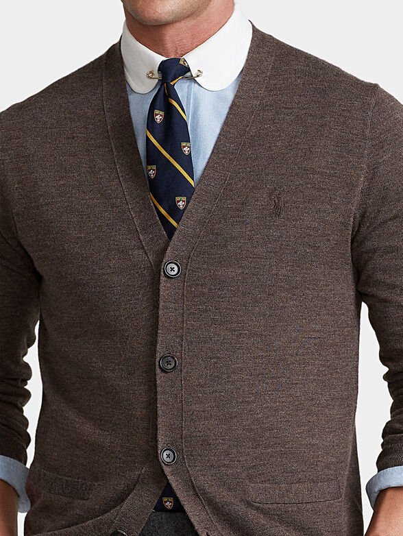 Cardigan with buttons - 3