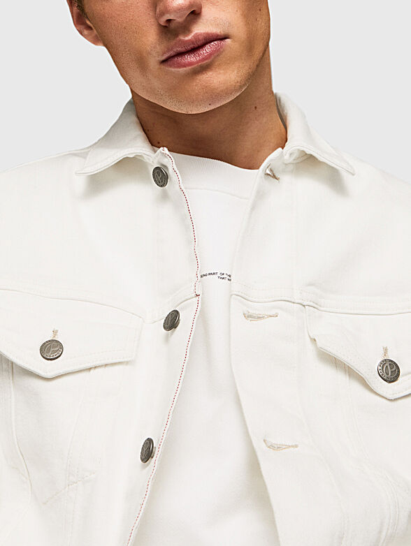 PINNERS denim white jacket - 4