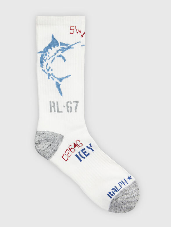 Socks with Polo Bear accent - 2
