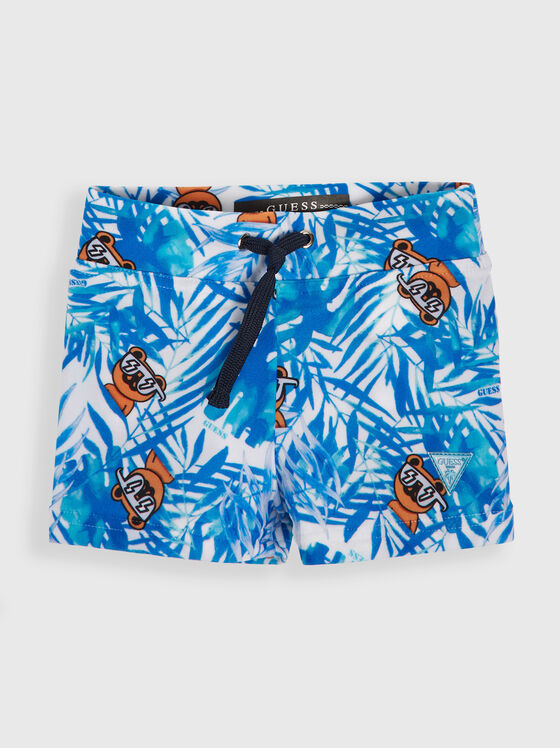 Short de baie cu imprimeu - 1