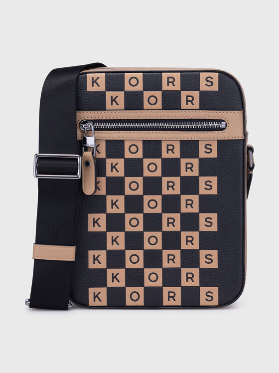 Crossbody bag with logo print - 1