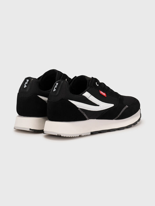 RUN FORMATION black sports shoes - 3