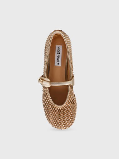 Ballet flats with rhinestones - 5