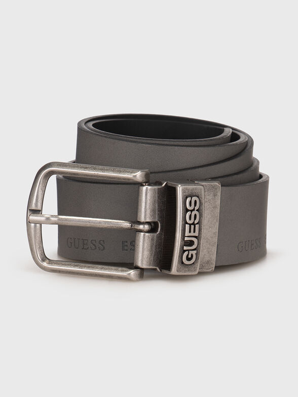 Double-faced leather belt  - 2