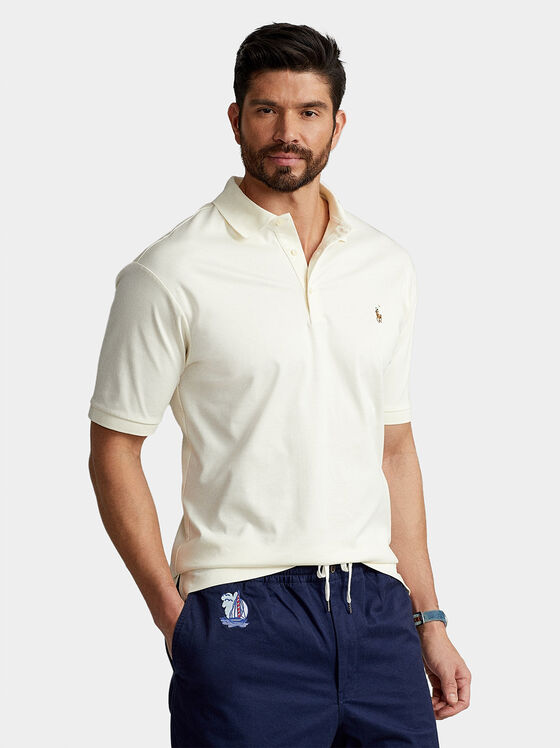 Tricou polo cu accente logo - 1