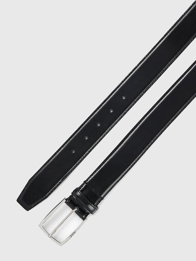 CELIE leather belt in black - 3