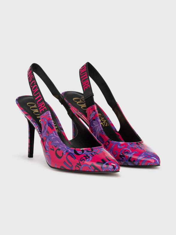 SCARLETT heeled shoes with logo accents - 2