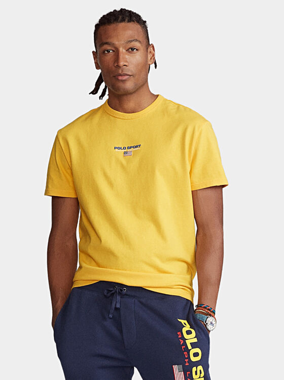 Tricou cu broderie logo - 1