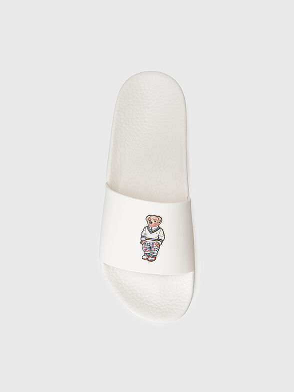 White beach shoes with Polo Bear detail - 4