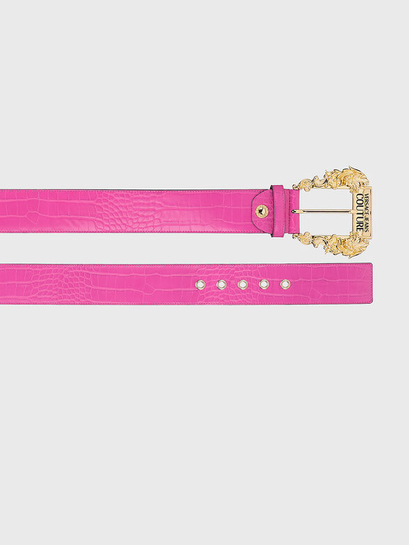 Belt with gold buckle - 2