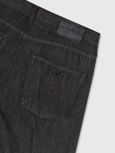 Skinny jeans made of wool blend - 3