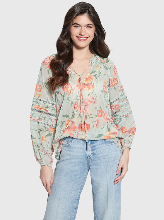GILDA floral print blouse  - 1