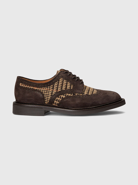 Pantofi Oxford cu accente contrastante - 1