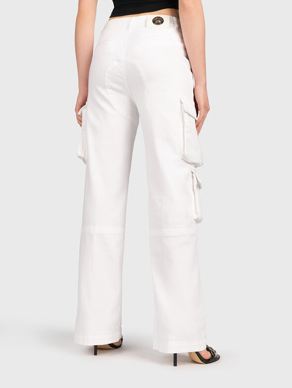 White cargo pants - 2