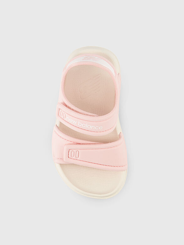 SPSD light pink sandals with logo accents - 6