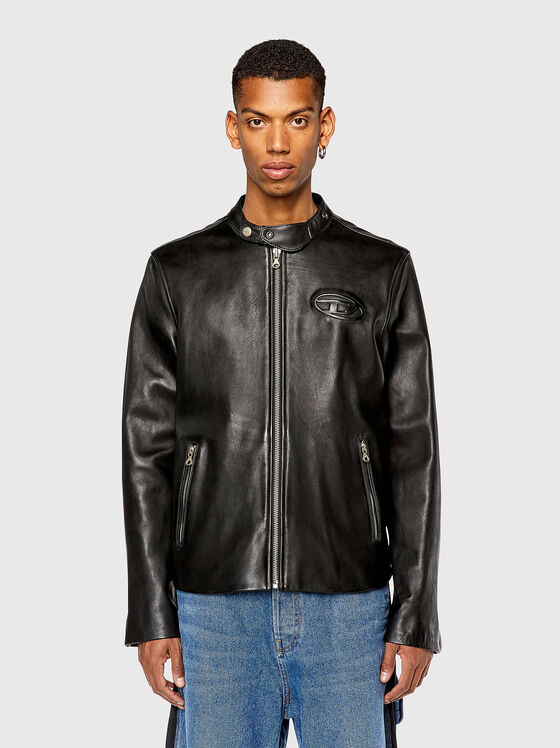 L-METALO leather jacket  - 1