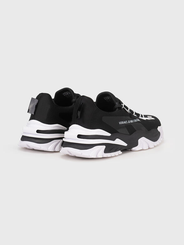 Sneakers in black color - 3