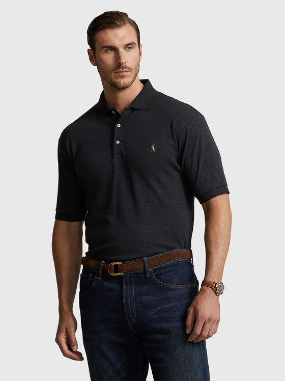 Tricou polo cu logo brodat - 1