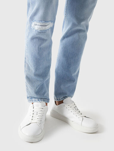 Slim jeans in blue  - 4