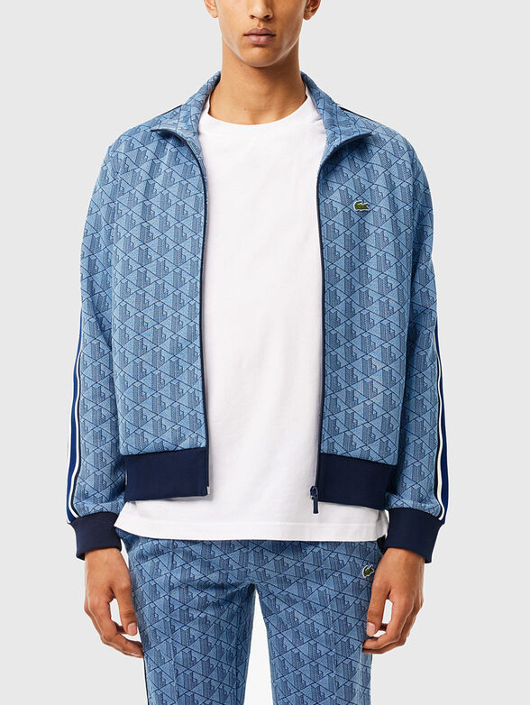 Sweatshirt with monogram print - 1