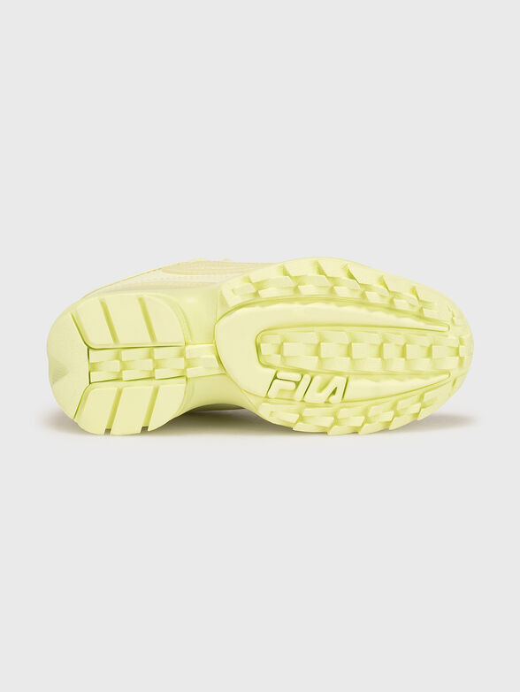 DISRUPTOR T white sports shoes with logo - 5