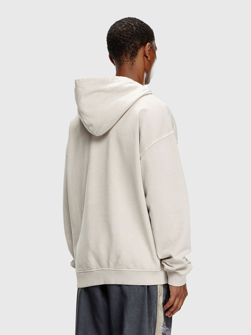 S-BOXT-HOOD-Q7 dark hooded sweatshirt  - 3
