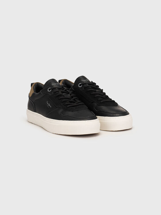 Adidași din piele negri YOGI STREET 2.0 - 2