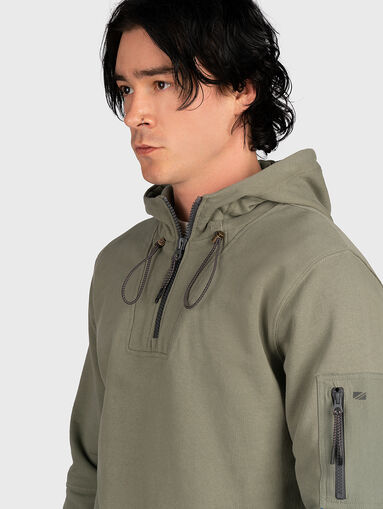 STEVEN sweatshirt with accent pockets - 5