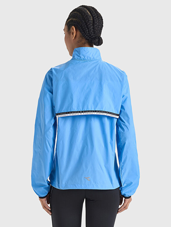 Black sports windproof jacket - 2