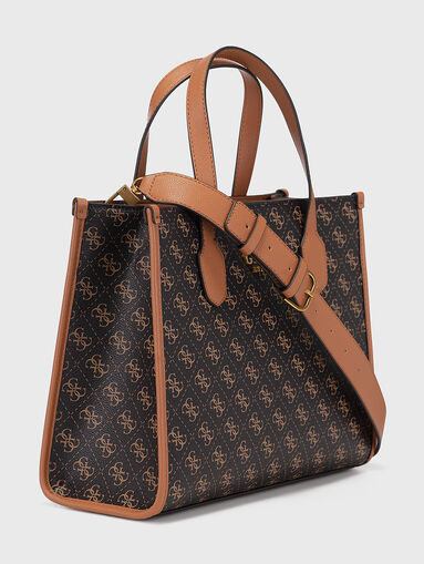 SILVANA tote bag with logo print - 4