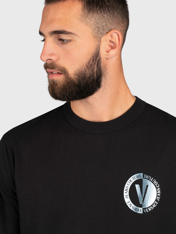 V-EMBLEM logo T-shirt - 4
