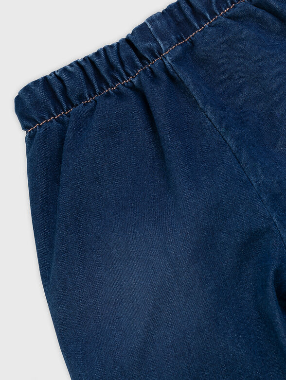 Trousers with rhinestones - 4