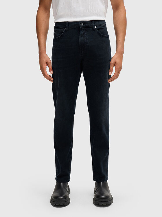 Blugi slim negri - 1