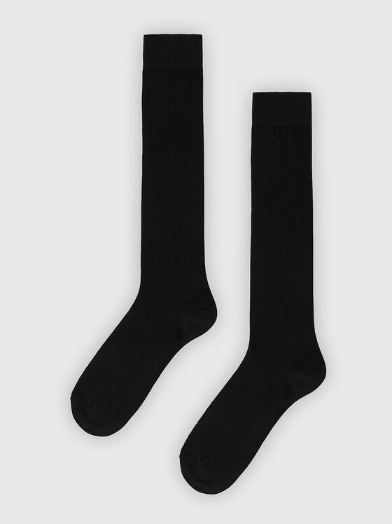 Set of three pairs of black socks - 1