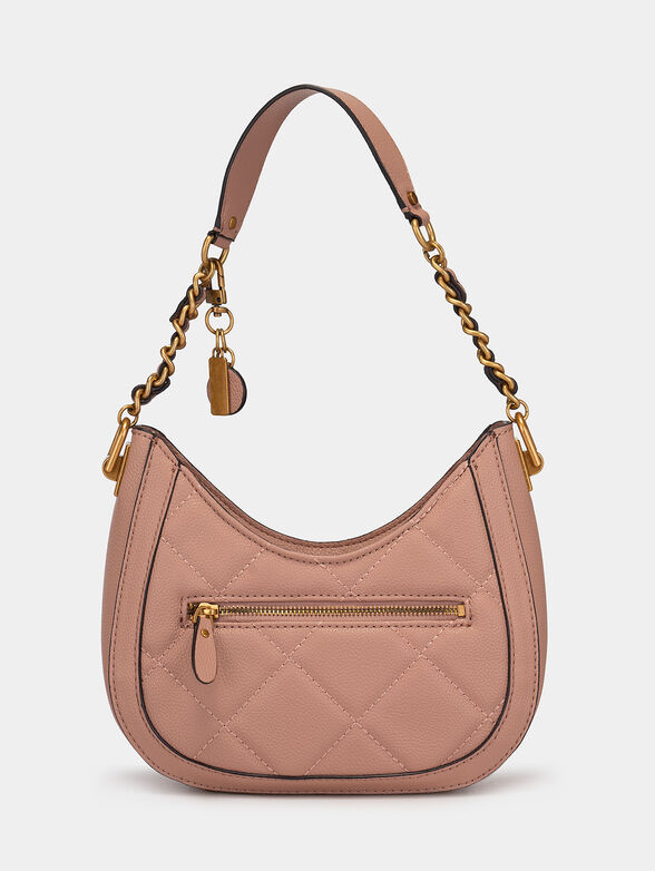 ABEY hobo bag in beige color with quilted effect - 2