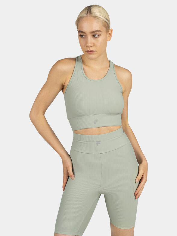 CARIATI sports bustier in green color - 1