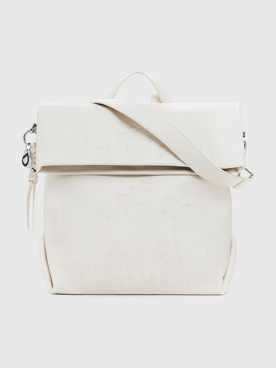 Backpack with floral details - 1