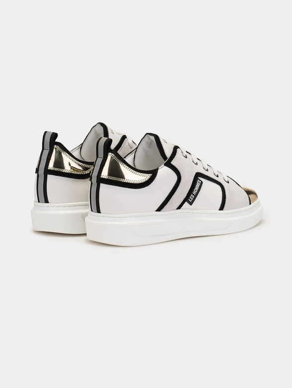 Sneakers with gold accents - 3