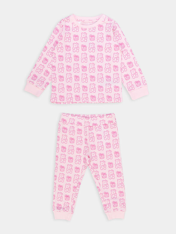 Set of 2 pieces with logo print - 1