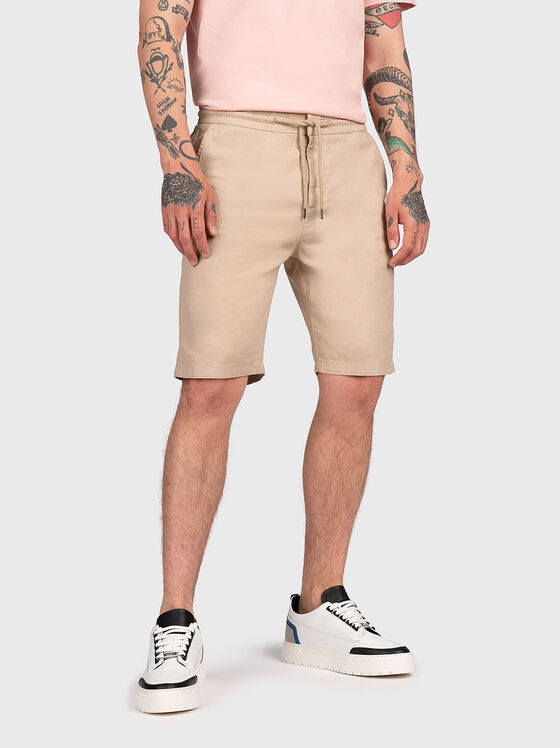 MICK shorts in beige color - 1